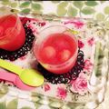 きみみ✧˖'s cooksnap of when they made スイカのゼリーで、祝！なでしこジャパン.