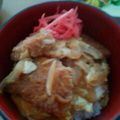 ガガンボ's cooksnap of when they made かつ丼気分　お手軽コロッケ丼.