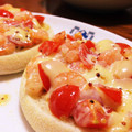 G☆Ponchi's cooksnap of when they made エビとトマトのおつまみトースト.