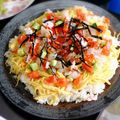 tomo☆suke's cooksnap of when they made コロコロ♪海鮮ちらし寿司～☆.