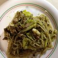 まろちゃん♥︎ぽぽ's cooksnap of when they made キャベツとツナのバジルパスタ 話題入感謝.