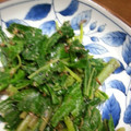 白くて丸くて甘いの's cooksnap of when they made あしたばの和えもの.