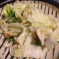 kushirch's cooksnap of when they made 生白菜の梅あえサラダ.