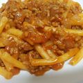 ゆーゆ017's cooksnap of when they made 超簡単！マカロニのミートソースあえ.