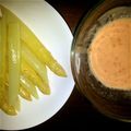 §kizuka§'s cooksnap of when they made ホワイトアスパラの前菜✿オーロラソースで.