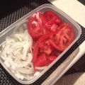 ミホ1115's cooksnap of when they made ❤簡単❤新玉ねぎとトマトのマリネ.