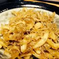 tilto's cooksnap of when they made ※カリカリしらすの大根皮きんぴら※.