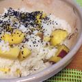 Hisatoshi's cooksnap of when they made さつまいもご飯.