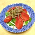 ステルトミチル's cooksnap of when they made 水菜とトマトのカリカリじゃこ★サラダ★.