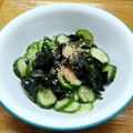 プルンバゴ's cooksnap of when they made コレが黄金比！きゅうりとワカメの酢の物☆.