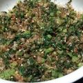 実１１３'s cooksnap of when they made 大根の葉で菜飯.