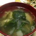 うさこママ★'s cooksnap of when they made たけのことワカメのお味噌汁★.