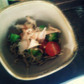 御ちゃちゃ's cooksnap of when they made 簡単！ おくらとトマトのしらす和.