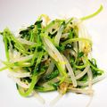 りょーみー's cooksnap of when they made 簡単！豆苗ともやしのナムル.