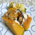 youich's cooksnap of when they made かぼちゃの塩こんぶヨーグルト和え.