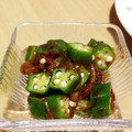 ごろにゃもー's cooksnap of when they made 簡単！！オクラとナメタケの和え物.
