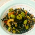 本来のひな吉's cooksnap of when they made ひじきとツナのゴマ風味★パプリカ添え.