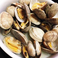 ぺーちゃん61's cooksnap of when they made レンジで簡単☆あさりの酒蒸し☆にんにく風.