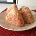 rima27hika's cooksnap of when they made 残り物でできる！紅生姜おかかおにぎり.