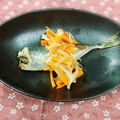 tamakmf's cooksnap of when they made 簡単ヘルシーノンオイル鯵の焼き南蛮漬け★.
