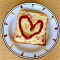 ラピナス's cooksnap of when they made チーズトースト.