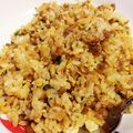 もやしやの息子's cooksnap of when they made 誰でも簡単にパラパラ納豆チャーハン♪.