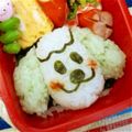 mioママちゃん's cooksnap of when they made いないいないばぁ！ワンワン＊キャラ弁.