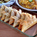 いずみにぃ's cooksnap of when they made 端午の節句:こどもの日かぶとのサモサ☆.
