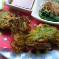 ママフィオ's cooksnap of when they made 生青のり・芝えび・新玉ねぎの春のかき揚げ.