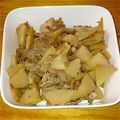 りりりーすけ's cooksnap of when they made たけのこのきんぴら。３分クッキング♪.