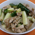 チビしん's cooksnap of when they made 【副菜】ささみと胡瓜の梅酢和え.