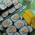 ママフィオ's cooksnap of when they made 鮭とマヨネーズで海苔巻き☆お弁当.