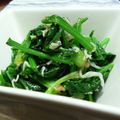 LLママ's cooksnap of when they made しらす＆ほうれんそうぽん酢あえ.
