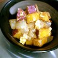 にーーーな's cooksnap of when they made 鶏肉とさつま芋のチーズソース煮.