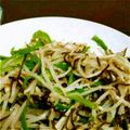 kotton306's cooksnap of when they made もやしとピーマンの塩コンブ炒め.