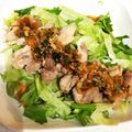 うっくんだよー's cooksnap of when they made よだれ鶏（蒸し鶏の葱醤油がけ）.