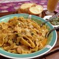 meneiji's cooksnap of when they made 海老とトマトのクリームパスタ.
