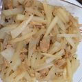 ココPON's cooksnap of when they made しなびた大根のキンピラ.