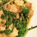 temara's cooksnap of when they made こごみと豚肉のオイスター炒め.