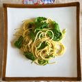 ルロワ・モワ's cooksnap of when they made サラダほうれん草と桜えびの和風春パスタ.