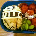 はーぴょんママ's cooksnap of when they made 簡単トッキュージャーキャラ弁☆３号☆.