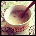 ノクロ's cooksnap of when they made スキムミルクのほっこりスープ.