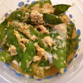 rose105's cooksnap of when they made 簡単副菜☆絹さやの卵とじ.