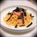 ゆか0805's cooksnap of when they made 誰でも作れる簡単本格たらこスパゲティー.