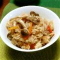 ひなコアラ's cooksnap of when they made しめじとマイタケの炊き込みご飯.