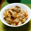 ひなコアラ's cooksnap of when they made しめじとマイタケの炊き込みご飯.