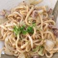 Takamemo's cooksnap of when they made 簡単！醤油麹de焼きうどん♪.