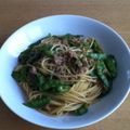 みい1818's cooksnap of when they made 絹さやとツナのスパゲティー.