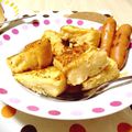 yurimaru♡'s cooksnap of when they made 簡単しっとり‼︎絶品フレンチトースト.