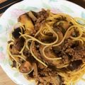 クラリーヌ's cooksnap of when they made 挽肉とナスのパスタ.